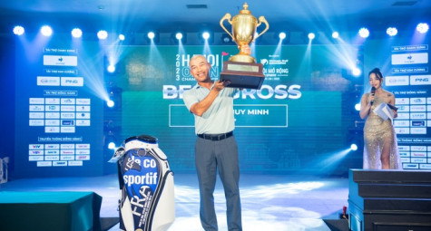 Kết thúc Giải Golf Hà Nội mở rộng 2023 - Tranh cúp le coq sportif
