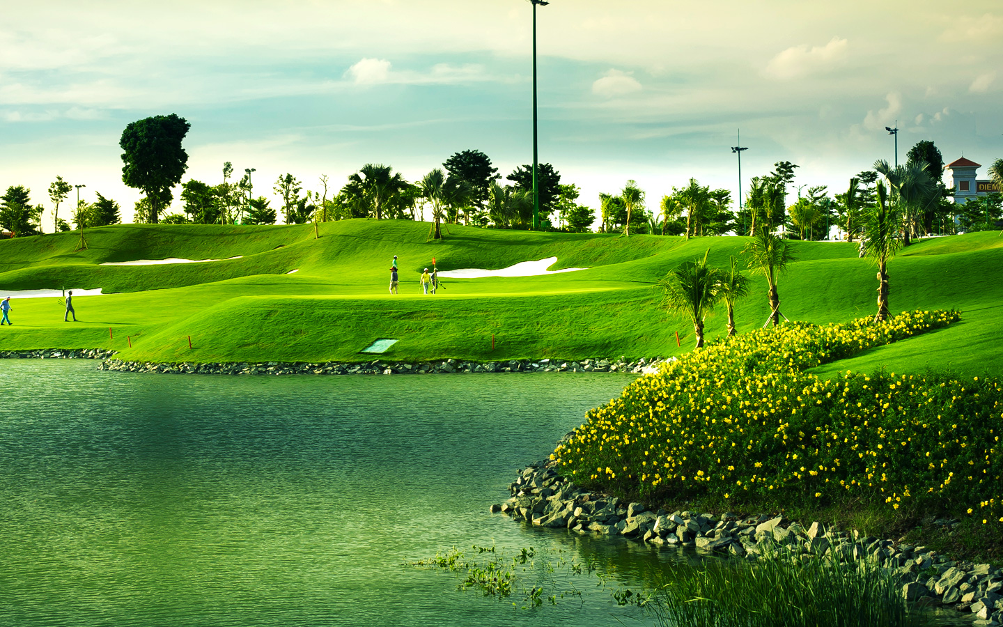 Sân golf Tân Sơn Nhất - nơi diễn ra giải đấu 