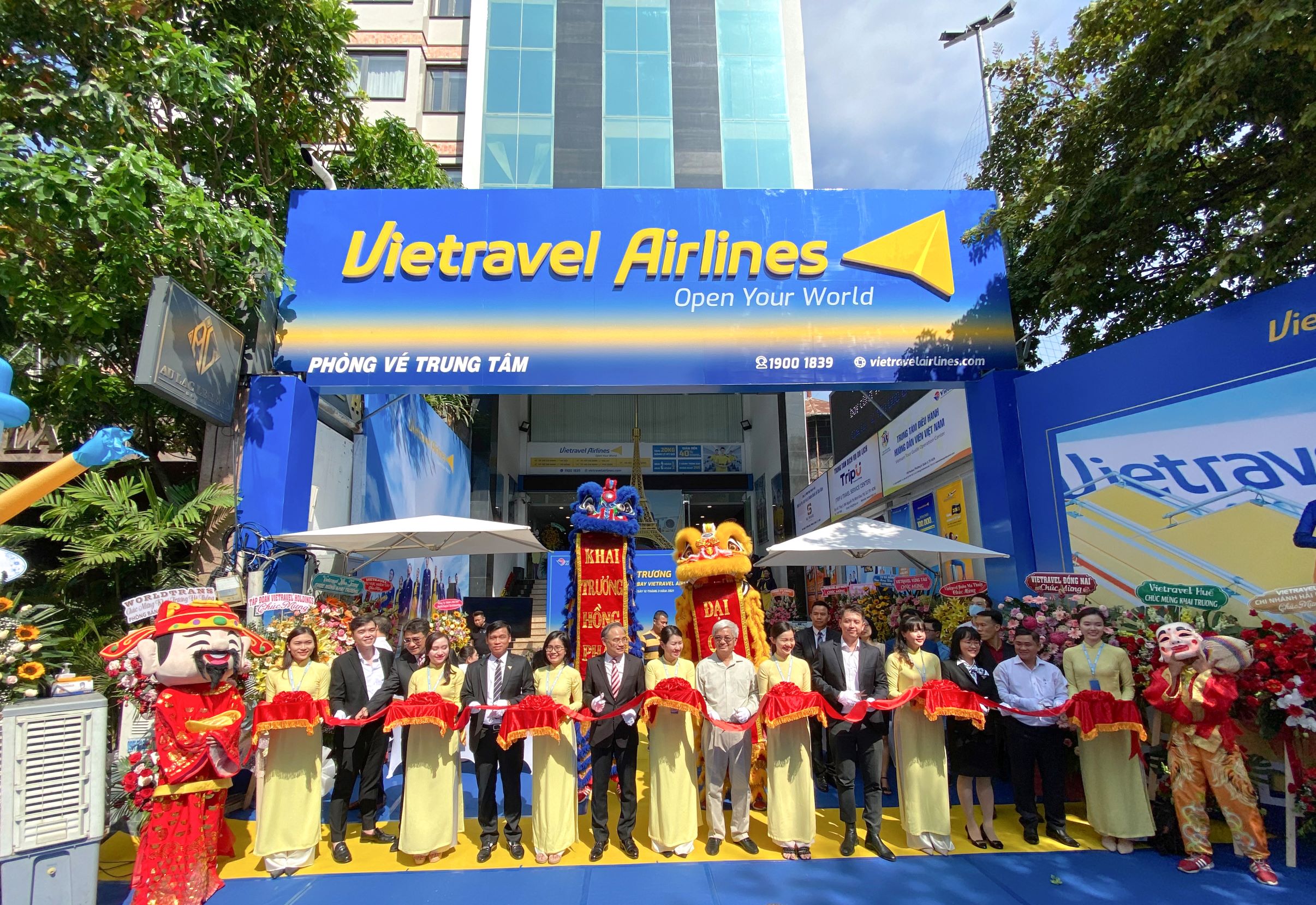 Vietravel Airlines khai trương đồng loạt Hệ thống phòng vé 