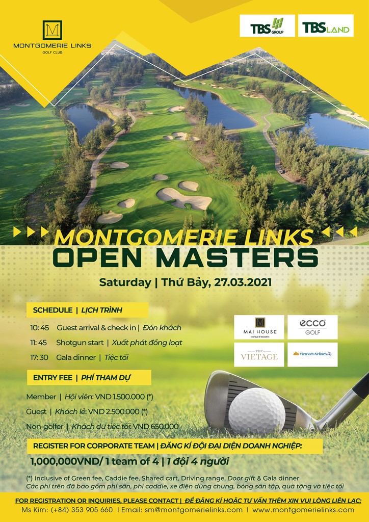  Montgomerie Links Open Master 2021