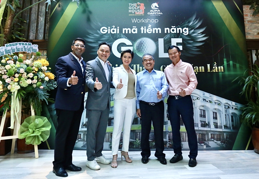 Khát vọng nâng tầm vị thế golf Việt cùng hệ sinh thái The Golf House Vietnam