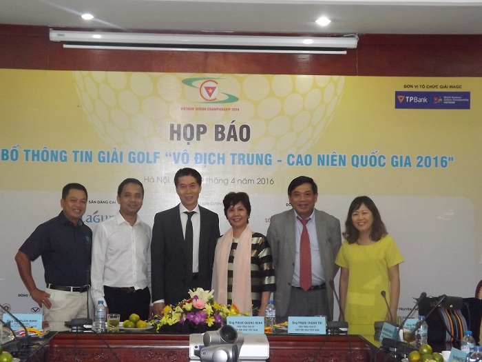 Hơn 100 golf thủ tham dự giải Vô địch golf Trung – Cao niên Quốc gia 2016