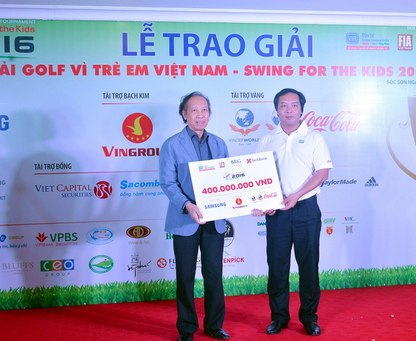 Swing for the Kids: 10 năm đồng hành cùng trẻ em Việt Nam