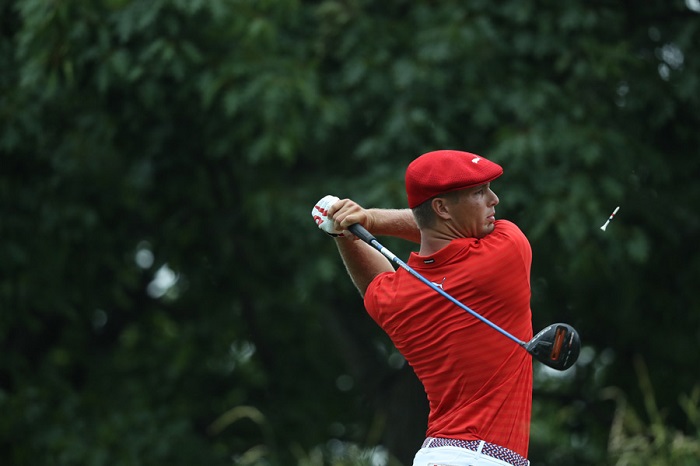 Bryson DeChambeau on Thursday during the first round (Source: Golf.com)