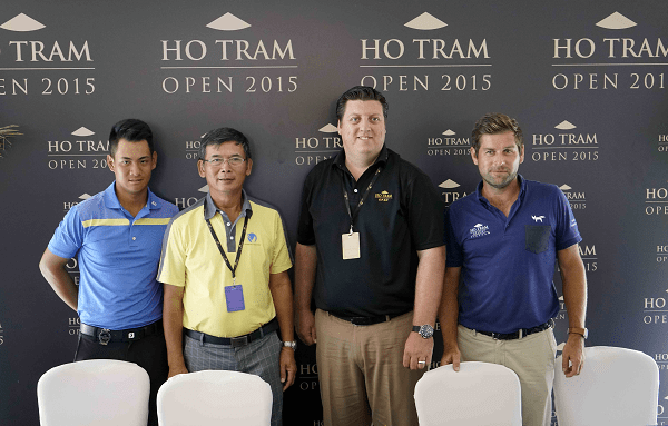 Họp báo Công bố giải Vietnam Junior Open tại Hồ Tràm Open 2015
