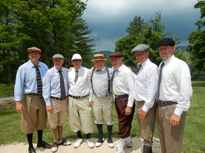 Peter Georgiady and his NHC friends.