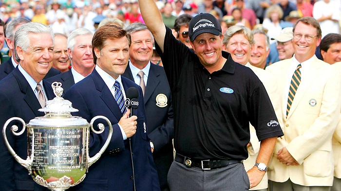 2005. Phil Mickelson
