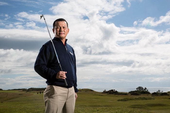 Golfer Hoàng Ngọc Quý