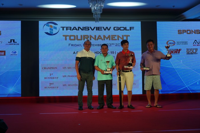 Giải golf "Transview Golf Tournament" diễn ra thành công tốt đẹp