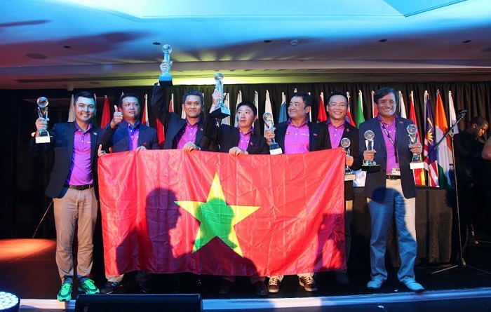 Team Vietnam won the second place in WAGC 2016/ Image source: TPBank WAGC of Vietnam