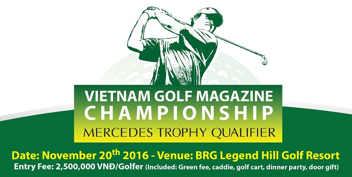 Press release: VGM Championship 2016 – Mercedes Trophy Qualifier 2017