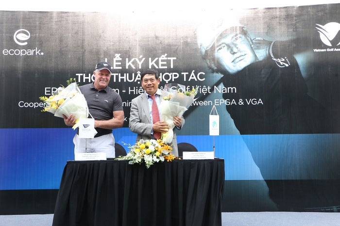 VGA và EPGA ký kết thỏa thuận hợp tác phát triển golf Việt