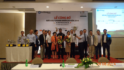 Giải golf Doanh Nhân Sài gòn 2014 - Cúp AirFrance