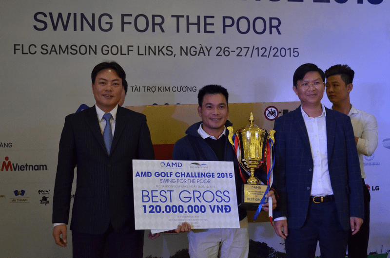 Kết thúc thành công giải AMD Golf Challenge 2015 – Swing for the Poor