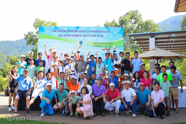 Kết quả giải Vô địch Golf Thanh thiếu niên Toàn quốc và Vòng loại Faldo Series Vietnam 2015
