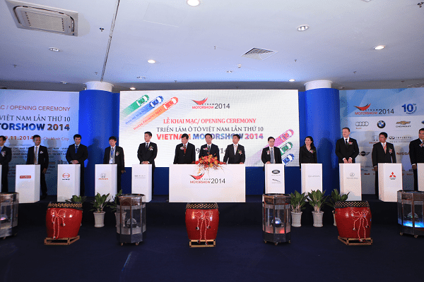 Khai mạc triển lãm ôtô Việt Nam 2014