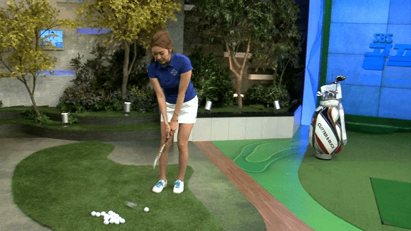 Lớp dạy golf của đài SBS trên sân Dalat 1200