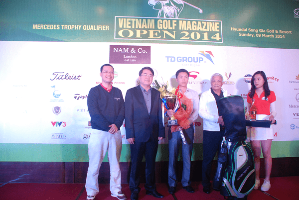 Kết thúc tốt đẹp giải tạp chí Golf Việt Nam mở rộng 2014