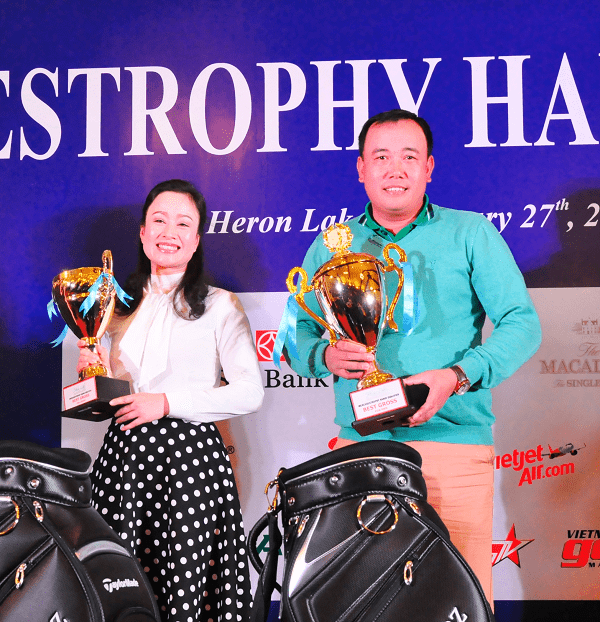 Golf thủ Hoàng Quân vô địch vòng loại Mercedes Trophy khu vực phía Bắc