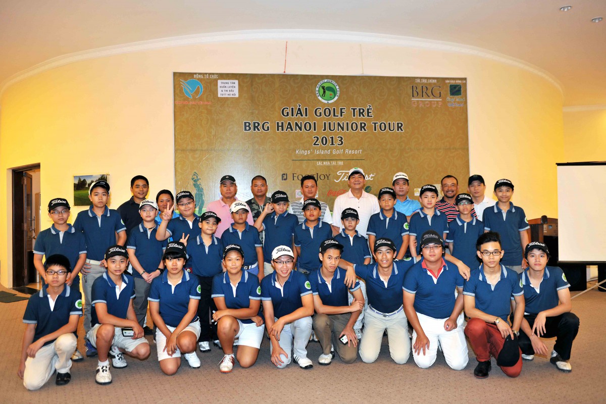 Khai mạc giải golf Trẻ BRG  Hanoi Junior Tour 2013