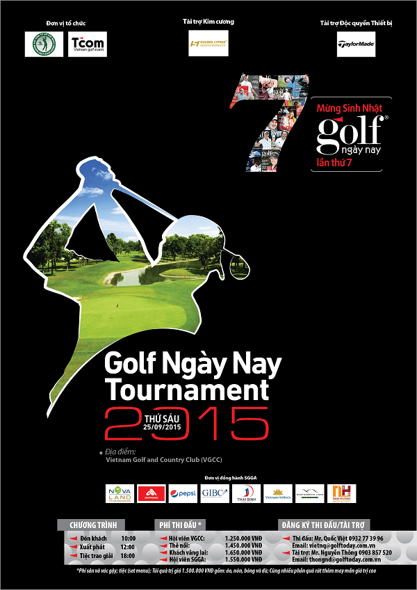 Giải golf mừng sinh nhật Tạp chí Golf Ngày Nay lần thứ 7