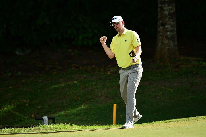KUALA LUMPUR, 10 February 2017 : Bernd Wiesberger of Austria pictured during round two of Maybank Championship Malaysia 2017 at the Saujana Golf & Country Club, Kuala Lumpur, Malaysia. Pix by Arep Kulal / Asian Tour