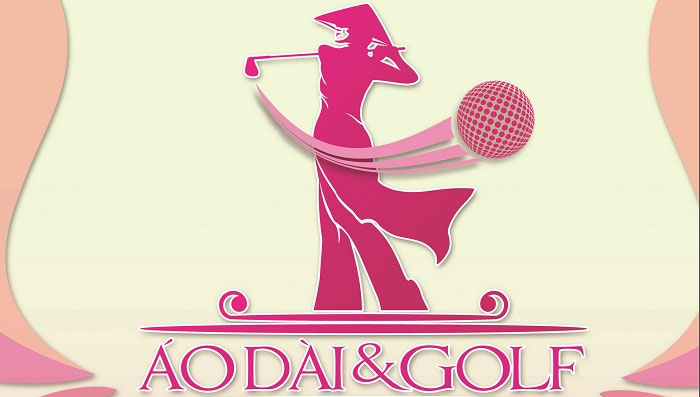 Đón chào giải golf "Áo dài & Golf"