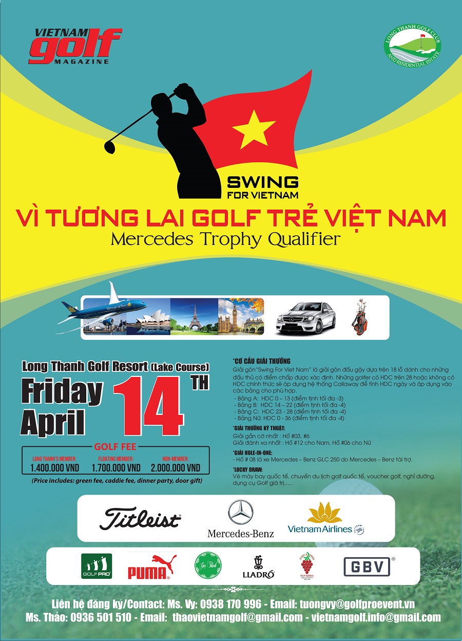Swing for vietnam – vì tương lai golf trẻ