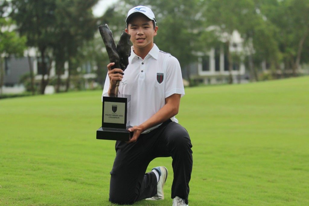 Napat Paramacharoenroj vô địch giải Faldo Series Asia lần thứ 11