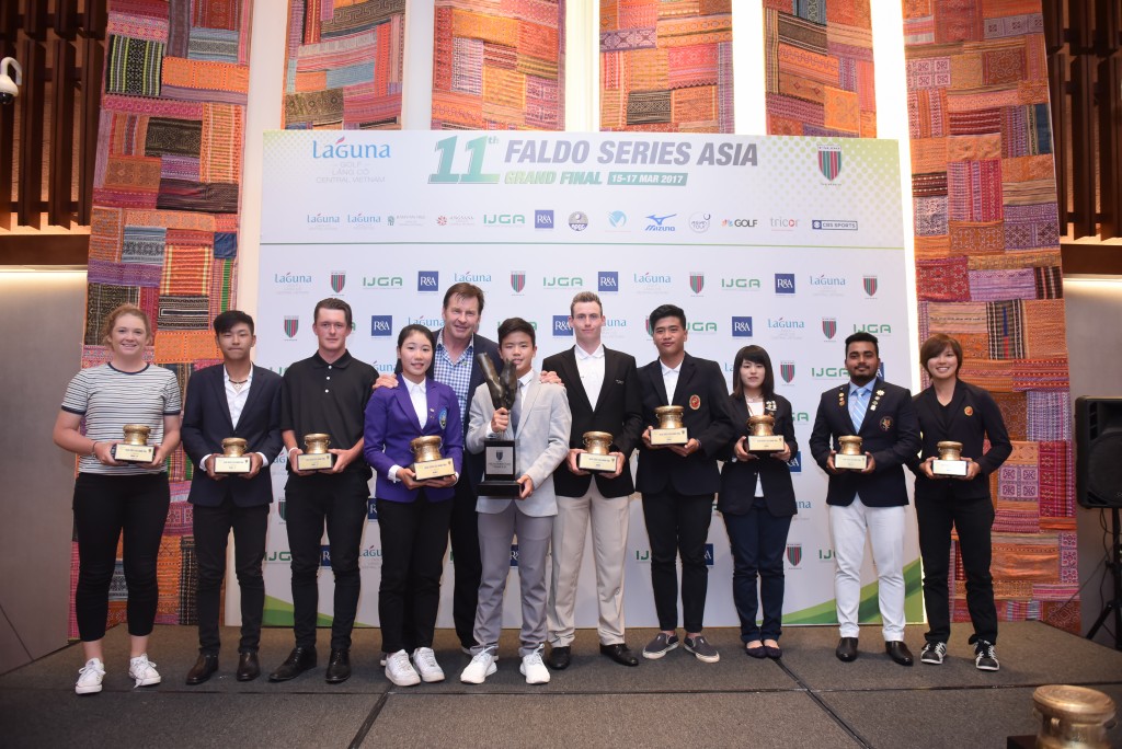Napat Paramacharoenroj vô địch giải Faldo Series Asia lần thứ 11