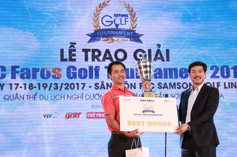 Golfer Dương Công Tuynh vô địch FLC Faros Golf Tournament 2017.