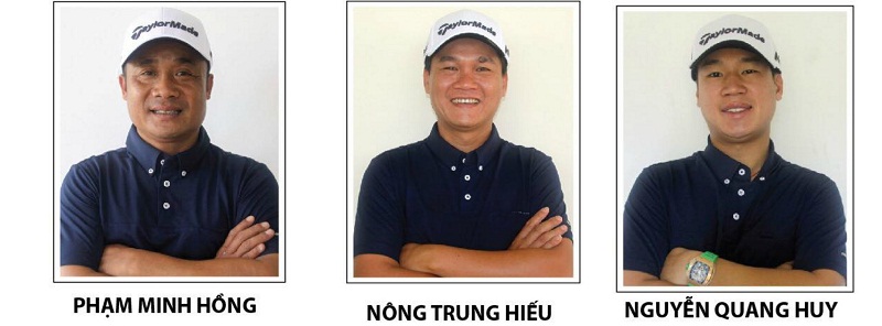 3 thành viên đội miền Nam. Ảnh: Internet