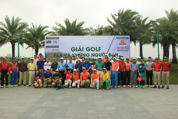 Cảm xúc tại giải golf FAA và những người bạn