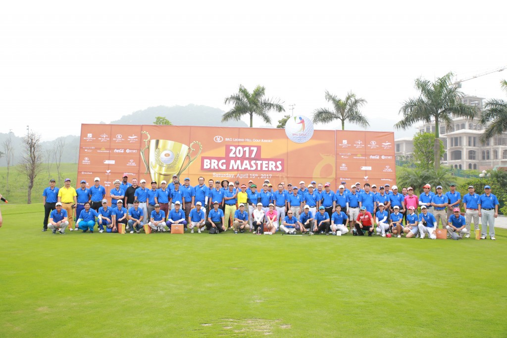 Tập đoàn BRG tôn vinh phong cách Golf “chuẩn” qua giải BRG Masters 2017