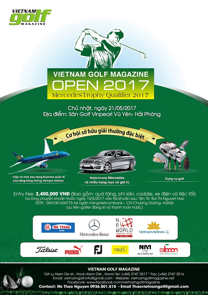 vietnam golf magazine open – mercedes trophy qualifier  2017