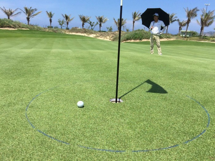 May mắn vẫn chưa mỉm cười với golfer Phạm Văn Tuấn