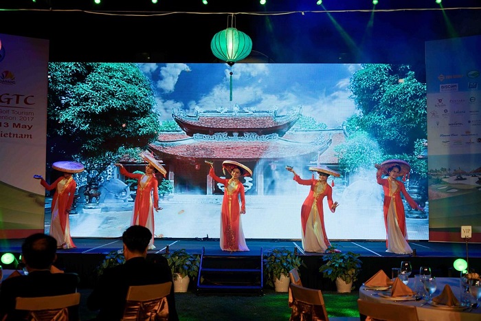 Tiệc Gala mở màn Đại hội bắt đầu bằng chương trình nghệ thuật đặc sắc mang đậm dấu ấn Việt Nam/Ảnh: VGM