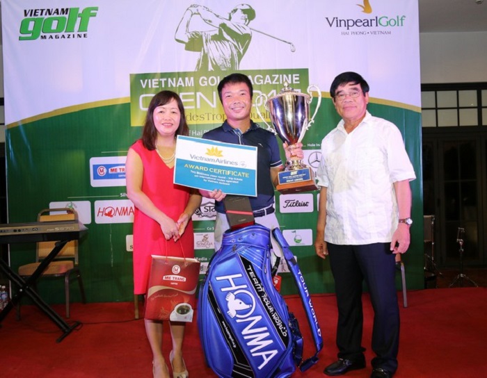 Golfer Đỗ Quang Tiến đoạt giải Vô địch