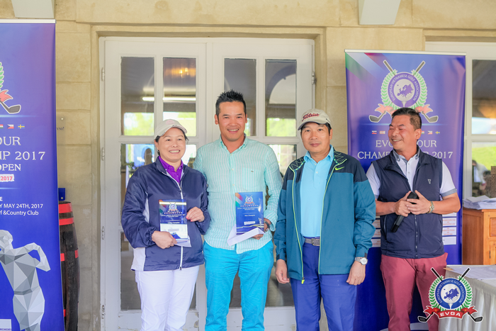 Hai golf thủ có điểm số cao nhất là Ngô Mạnh Cường và Đỗ Thanh Trang
