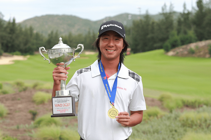 Golfer Nguyễn Hùng Dũng 