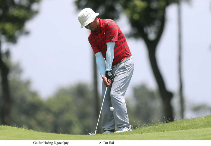 Golfer Hoàng Ngọc Quý