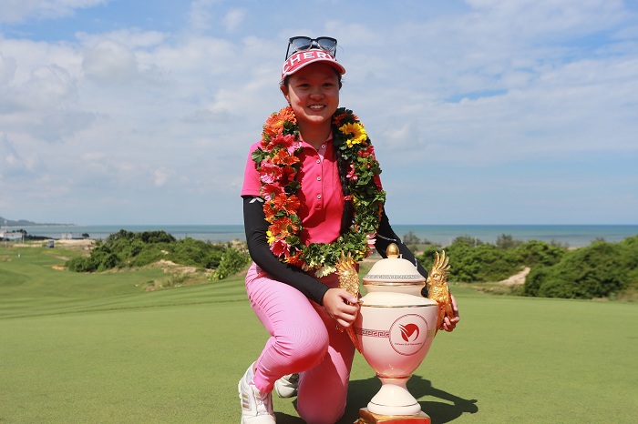 Hanako Kawasaki triumphed in the Faldo Series Vietnam Championship, staged in conjunction with the second Vietnam Junior Open
