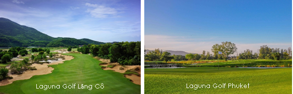 Laguna Golf Lăng Cô và Laguna Golf Phuket được vinh danh là sân golf Nghỉ dưỡng Tốt nhất Châu Á