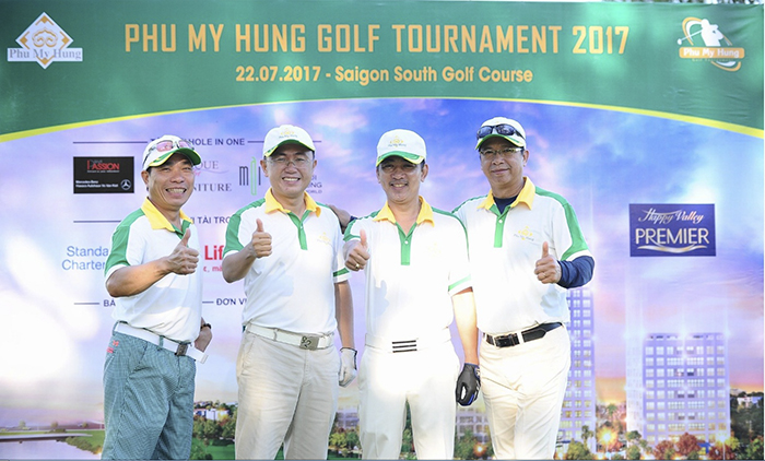 Tưng Bừng Giải Golf Ngày Hội Thể Thao Phú Mỹ Hưng 2017