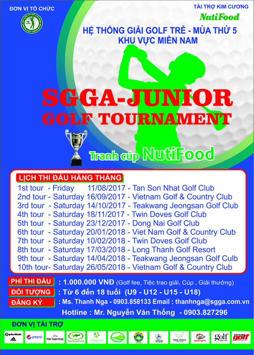 SGGA Junior golf Tournament mùa 5