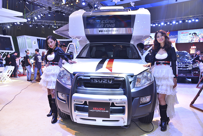 Isuzu ra mắt Motorhome tại Triển lãm Ô tô 2017