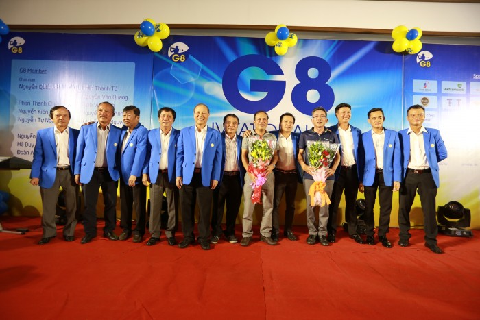 2 thành viênđược kết nạp vào G8 là golfer Trần Văn Tâm và Đoàn Trần Tân Minh