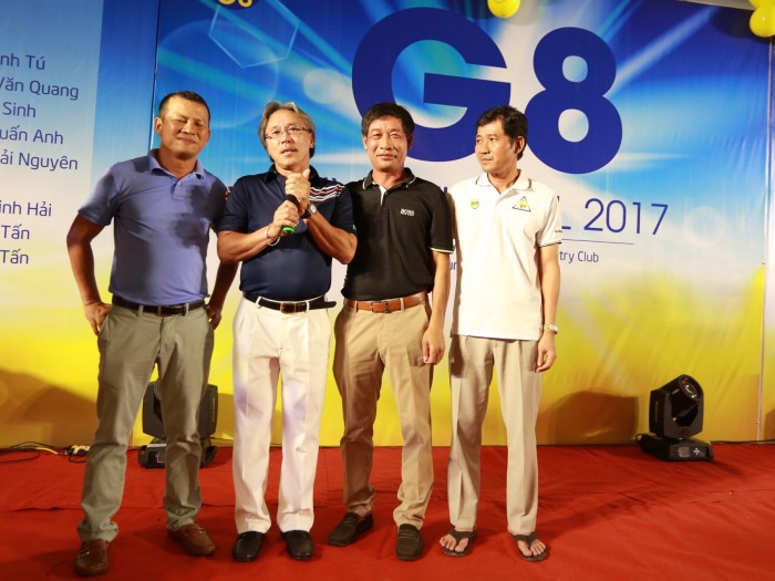 Bốn golfer tên tuổi trong làng golf Việt: Hoàng Ngọc Quý, Nguyễn Viết Quý, Nguyễn Văn Quý, Huỳnh Cao Quý (từ trái sang phải)
