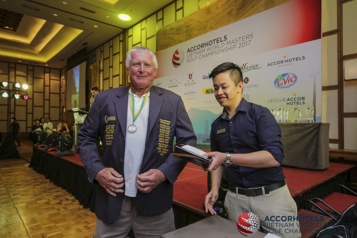  Giải Vô địch AccorHotels Vietnam World Masters Golf Championship 2017 đã kết thúc tốt đẹp