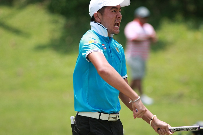 Kosuke Hamamoto ăn mừng sau chiến thắng